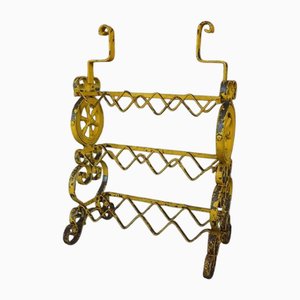 Vintage Metal Bottle Holder, 1950s