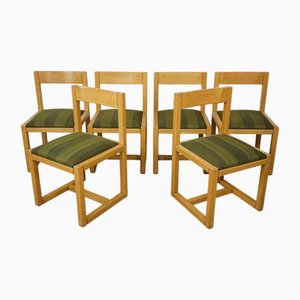 Vintage Dining Chairs, 1960s, Set of 6