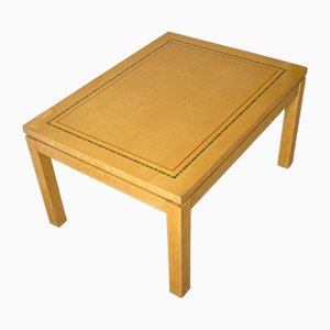 Modern Rectangular Coffee Table in Maple, 1989