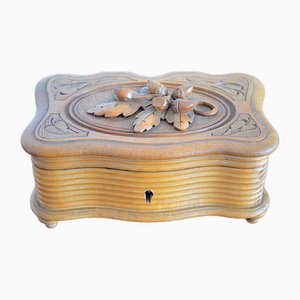 Jewelry Box in Elm Wood, 1920s