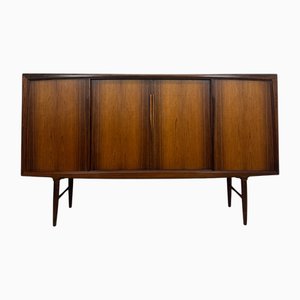 Brown Rosewood Highboard, 1960s