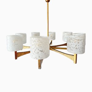 Lustre Vintage attribué à Angelo Brotto pour Esperia, 1970s