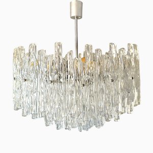 Vintage Kronleuchter aus Acrylglas