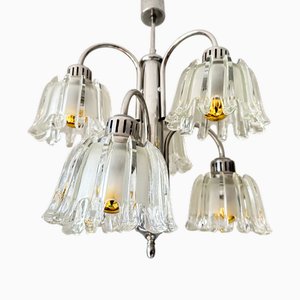 Lampada a sospensione vintage di Doria Leuchten, anni '70