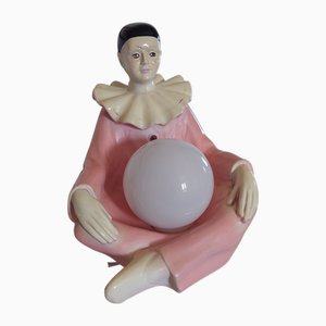 Pierrot Lampe zugeschrieben Nove - Bassano, 1960er