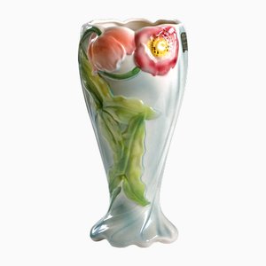 Large Art Nouveau St Clément Vase