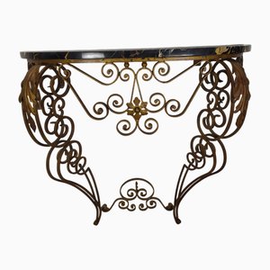 Marble Console Table, 1950s