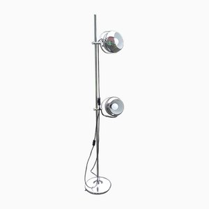 Space Age Chrome Eyeball Floor Lamp from Herda, 1970s