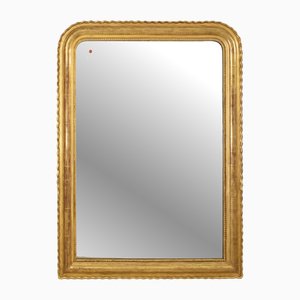19th Century Louis Philippe Mirror in Gilded Wall Mirror & Gold Leaf Mirror