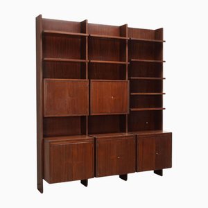Vintage Mahogany Bookcase, 1960s