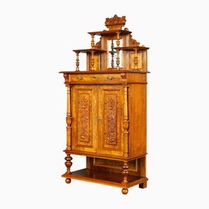 19th Century Wilhelminian Vertiko Cabinet