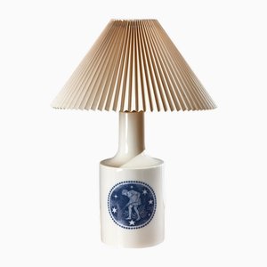 Vandmanden / Aquarius Porcelain Table Lamp by Kai Lange for Fog & Mørup and Royal Copenhagen