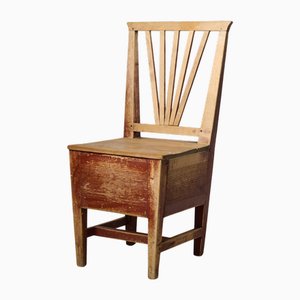 Antique Swedish Folk Art Chair