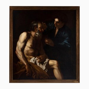 Italian School Artist, The Healing of Tobias, 17th Century, Oil on Canvas