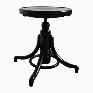 Antiker JJ Kohn zugeschriebener Klavierhocker aus Bugholz für Thonet, Österreich, 1900er