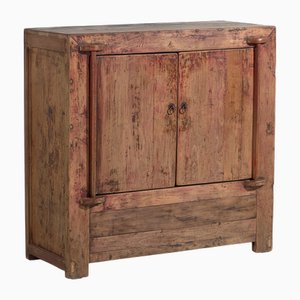 Kleiner antiker Schrank mit 2 Türen, 1900er