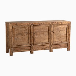Large Three Door Antique Sideboard, 1900s