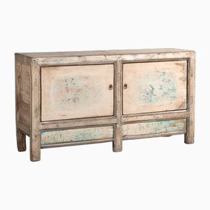 Antikes weißes Esszimmer Sideboard, 1900er