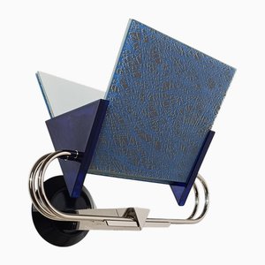 Italienische Postmoderne Wandleuchte von Perry A. King & S. Mirand für Arteluce, 1980er