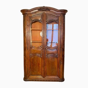 Armoire Vitrine Regency / Louis XIV