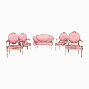 Set de Salon Louis XVI, Set de 5
