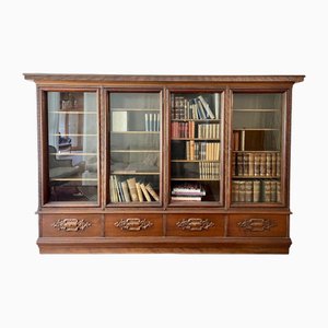 Mahogany Display Bookcase, 1900s
