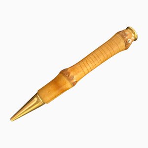 Matita in bambù e oro a 18 carati di Cartier à Paris