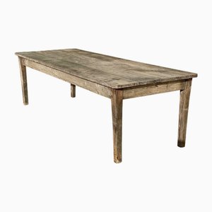 Oak Farmer's Table, 19th Century