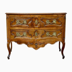 Louis XV Walnut Chest of Drawers, 18th Century