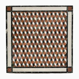 Decorative Panel in Marble Marquetry