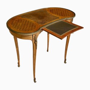 Louis XV Desk in Marquetry and Bronze