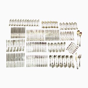 Olier & Caron Besteckset aus Sterling Silber, 183 . Set