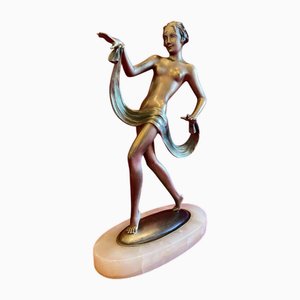 Tänzerin in Bronze von Joseph Lorenzl