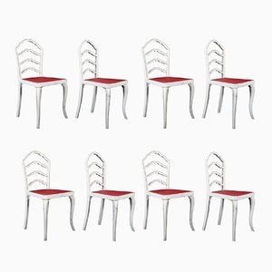 Sillas de comedor de Thonet, años 30. Juego de 8