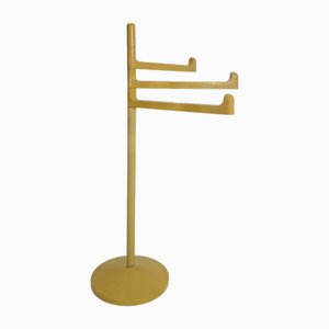 Beige Moving Plastic Towel Rack by Makio Hasuike for Gedy, Italy, 1970s
