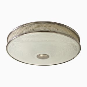 Mid-Century French Ceiling Lamp attributed to Mathieu Matégot, 1950s