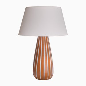 Ceramic Inca Table Lamp by Ingrid Atterberg for Upsala Ekeby, 1947