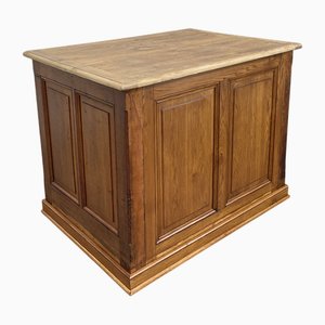 Small Oak Craft Cabinet, 1930s