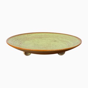 Mid-Century German Tripod Ceramic Bowl from Wächtersbach, 1960s