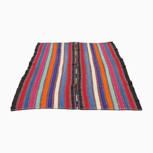 Vintage Turkish Handmade Wool Kilim Rug