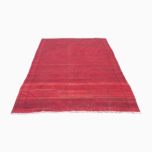 Vintage Turkish Handmade Wool Kilim Rug