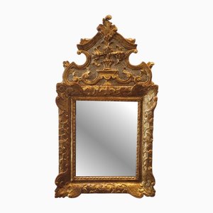 19th Century Regency Mirror in Carved Wood, France