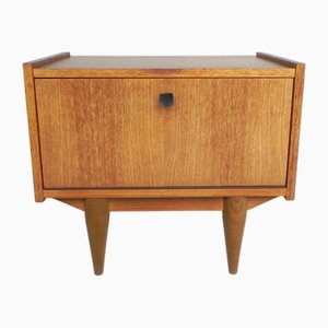 Nachttisch mit konischen Beinen, 1960er