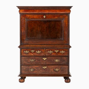 17th Century English William and Mary Walnut Escritoire