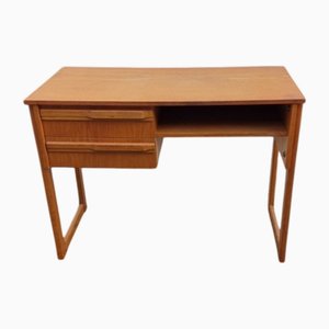 Oak Desk with Sled Legs from Oto, 1960s