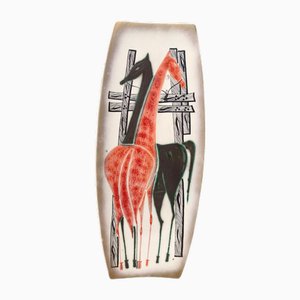 Centrotavola vintage in ceramica di Petucco & Tolio, anni '50