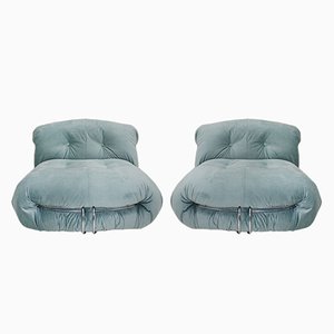 Fauteuils Soriana par Tobia Scarpa pour Cassina, 1960s, Set de 2
