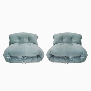 Soriana Armchairs by Tobia Scarpa for Cassina, 1960s, Set of 2