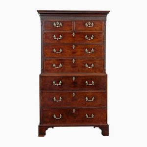 Antique Georgian Mahogany Secretaire, 1800