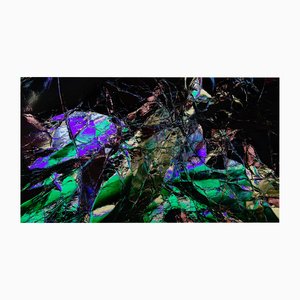 Anna Golovanova, Composition with Gold and Green, Photograph